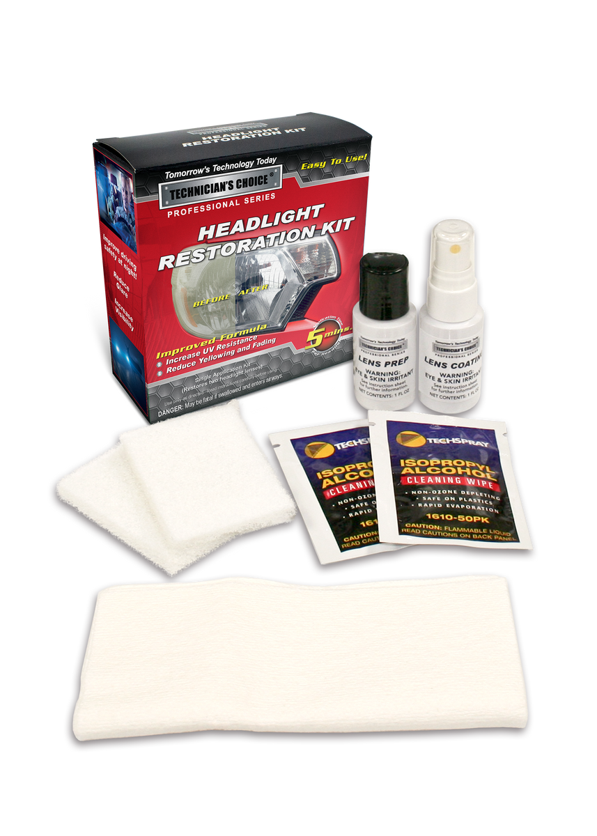 Technicians Choice® 254060 Headlight Restoration Kit Technician's Choice