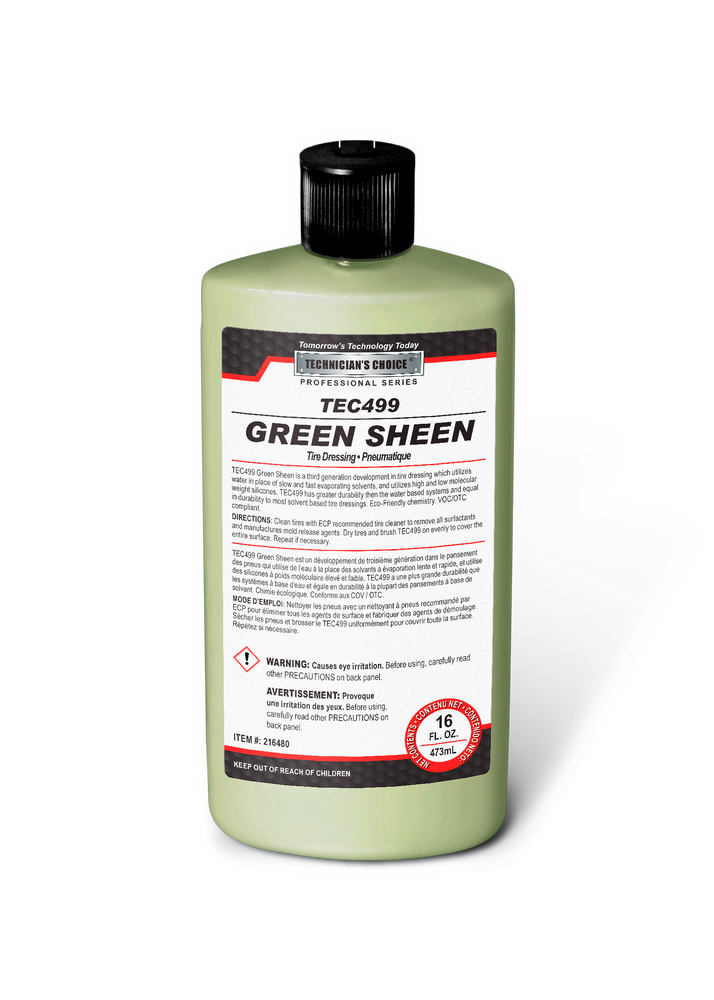 TEC499 Green Sheen Dressing